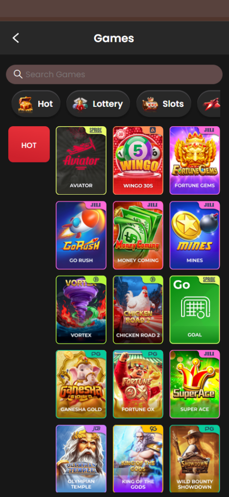 13L Game Categories List